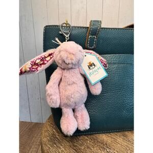 Jellycat Thistlepop Blossom Bunny Bag Charm FAST SHIP Authentic Jellycat